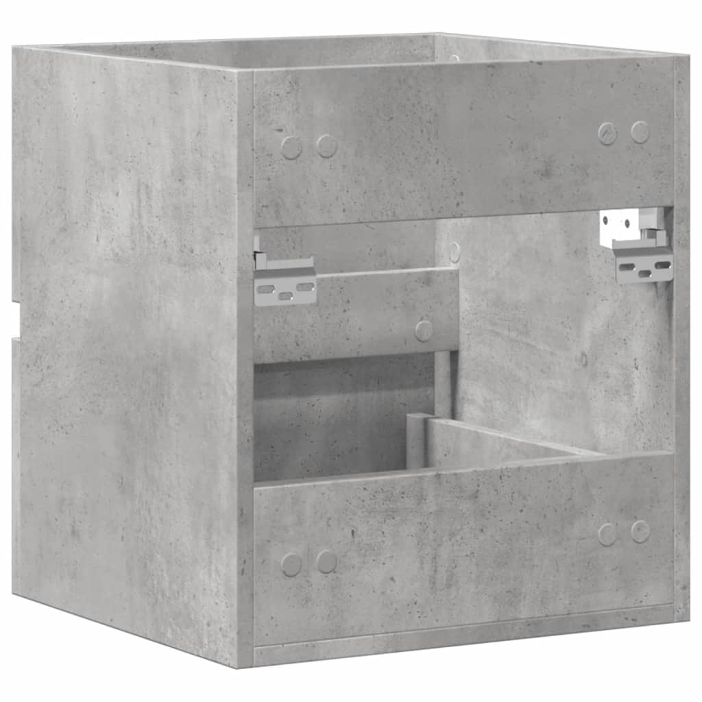 vidaXL Dulap pentru chiuvetă, gri beton, 41x38,5x45 cm, PAL vidaXL Dulap pentru chiuvetă, gri beton, 41x38,5x45 cm, PAL