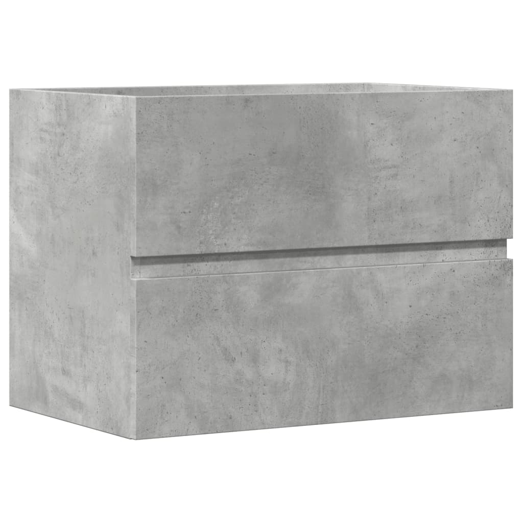 vidaXL Dulap pentru baie, gri beton, 60x38,5x45 cm, lemn prelucrat vidaXL Dulap pentru baie, gri beton, 60x38,5x45 cm, lemn prelucrat