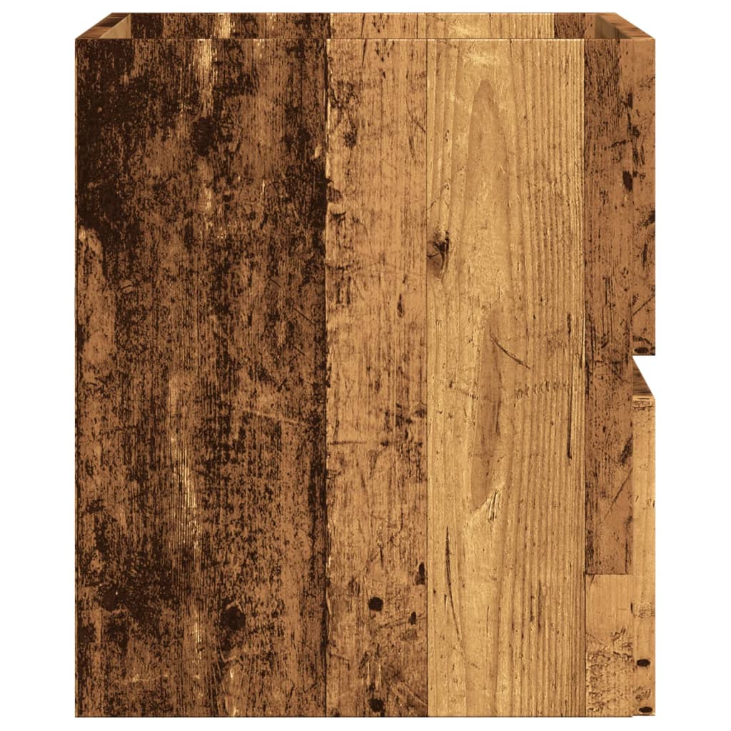 vidaXL Dulap pentru baie, lemn vechi, 60x38,5x45 cm, lemn prelucrat vidaXL Dulap pentru baie, lemn vechi, 60x38,5x45 cm, lemn prelucrat