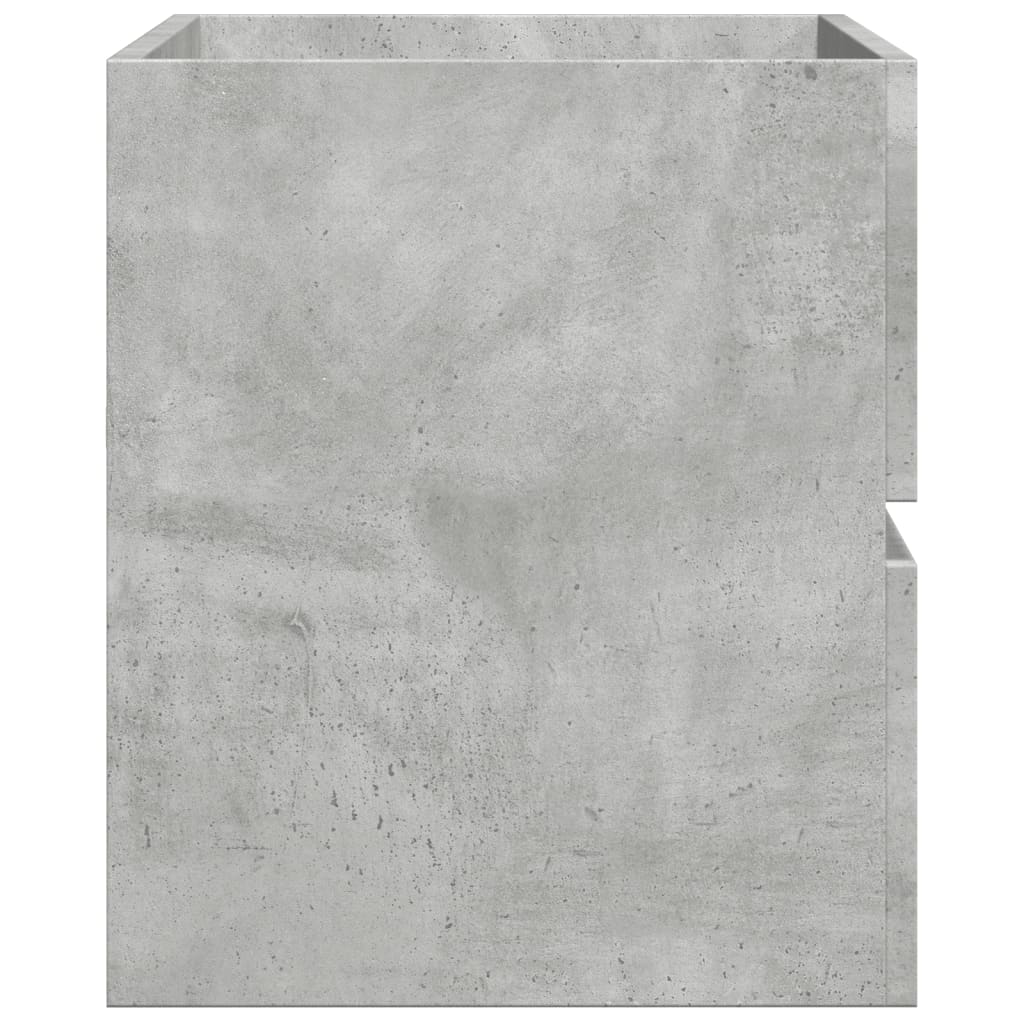 vidaXL Dulap suspendat de baie, gri beton 80x38,5x45 cm lemn prelucrat vidaXL Dulap suspendat de baie, gri beton 80x38,5x45 cm lemn prelucrat