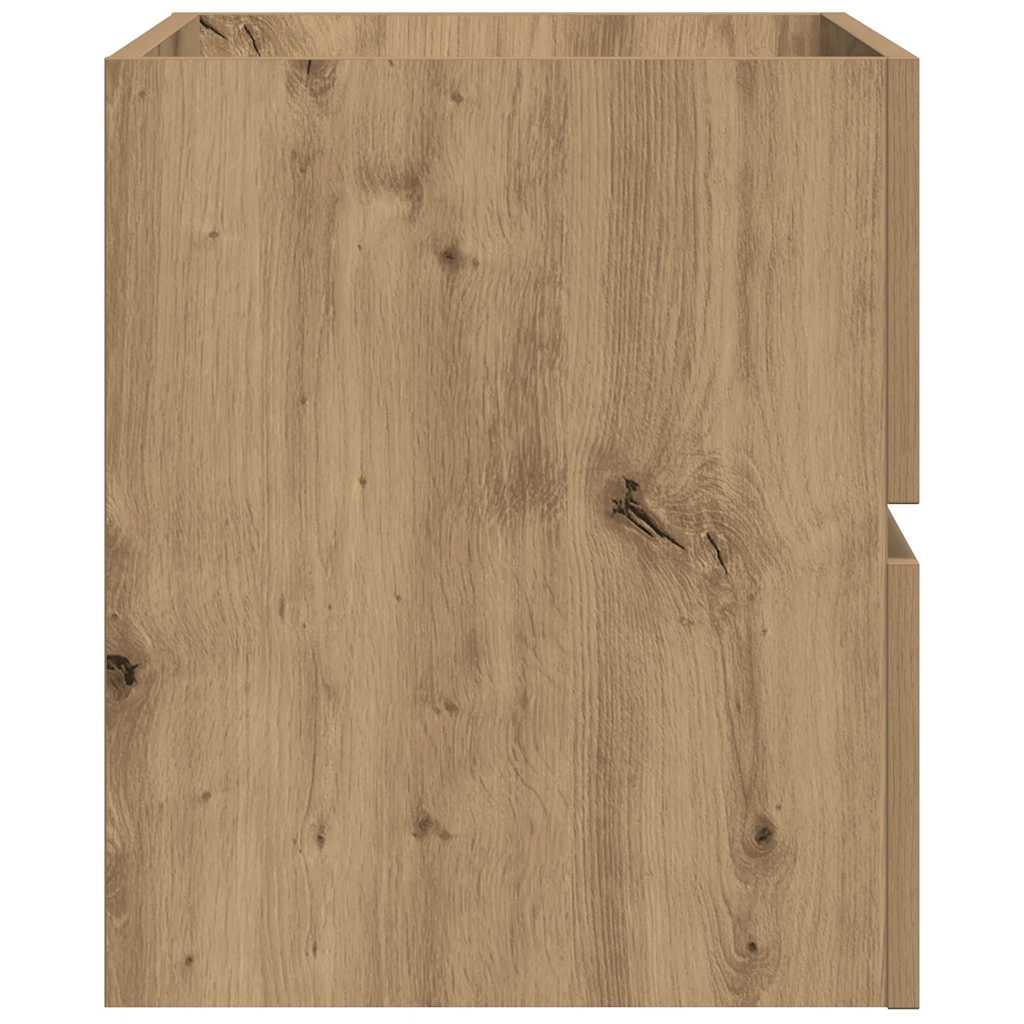vidaXL Dulap pentru baie stejar artizanal 80x38,5x45 cm lemn prelucrat vidaXL Dulap pentru baie stejar artizanal 80x38,5x45 cm lemn prelucrat