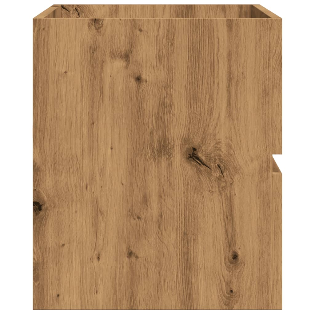 vidaXL Dulap de chiuvetă stejar artizanal 90x38,5x45 cm lemn prelucrat vidaXL Dulap de chiuvetă stejar artizanal 90x38,5x45 cm lemn prelucrat