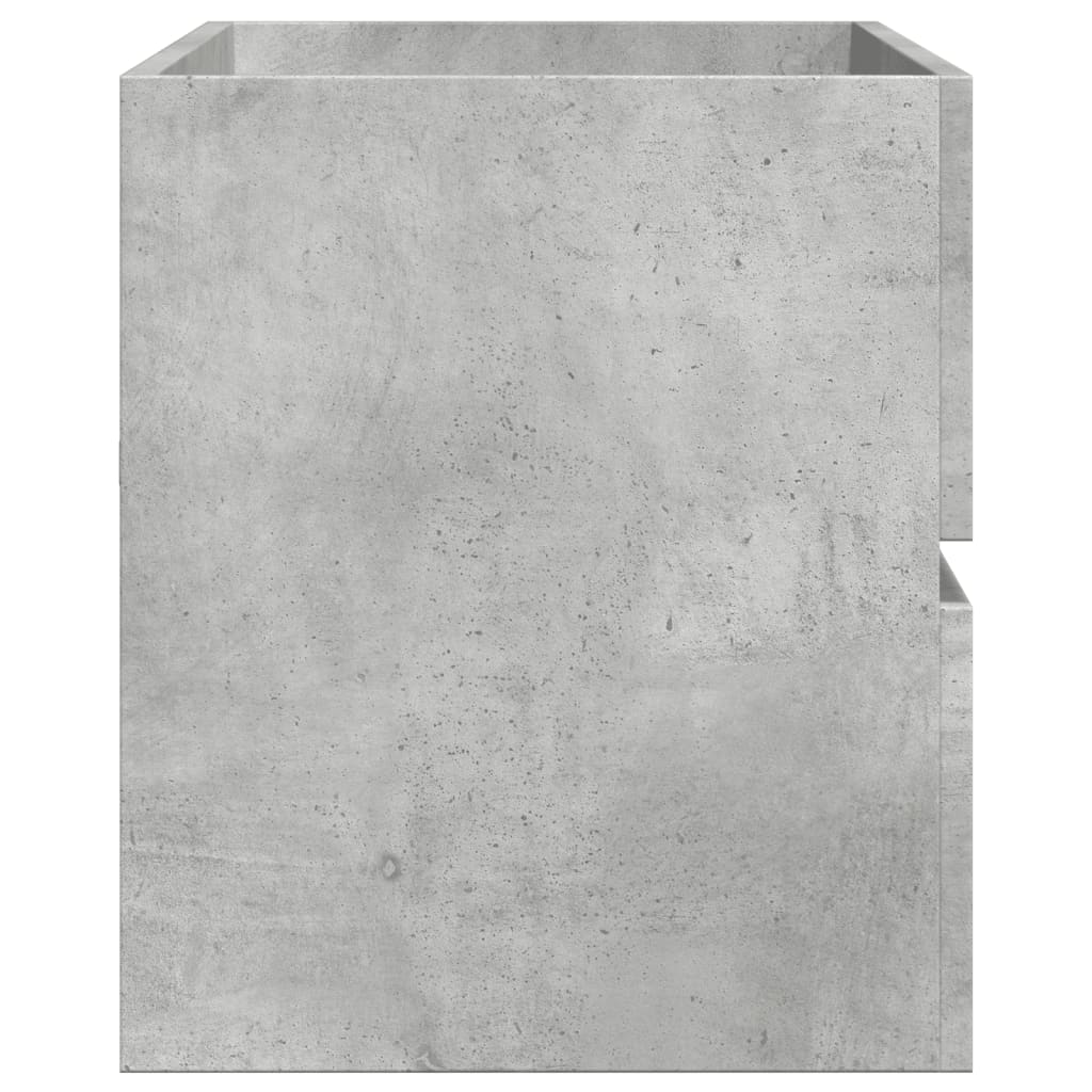 vidaXL Dulap de chiuvetă, gri beton, 100x38,5x45 cm, PAL vidaXL Dulap de chiuvetă, gri beton, 100x38,5x45 cm, PAL