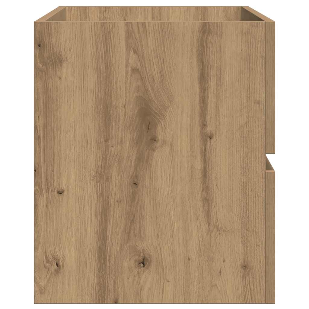 vidaXL Dulap chiuvetă, stejar artizanal, 100x38,5x45 cm lemn prelucrat