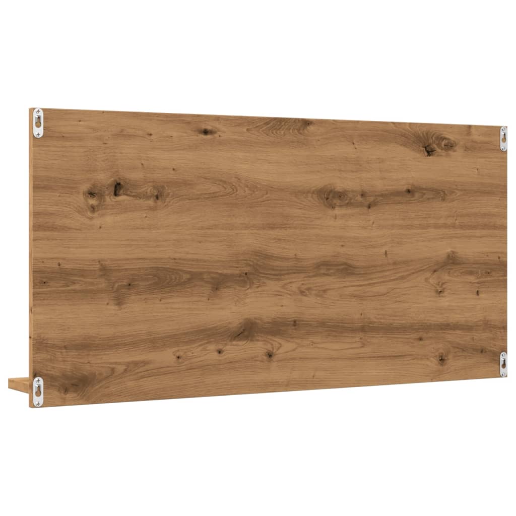 vidaXL Dulap baie cu oglindă stejar artizanal 90x11x45 cm, lemn vidaXL Dulap baie cu oglindă stejar artizanal 90x11x45 cm, lemn