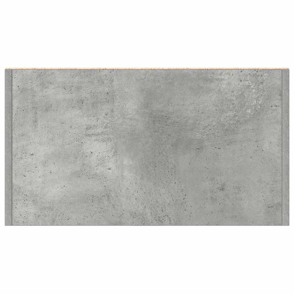 vidaXL Dulap de baie, gri beton, 60 x 33 x 80 cm, PAL