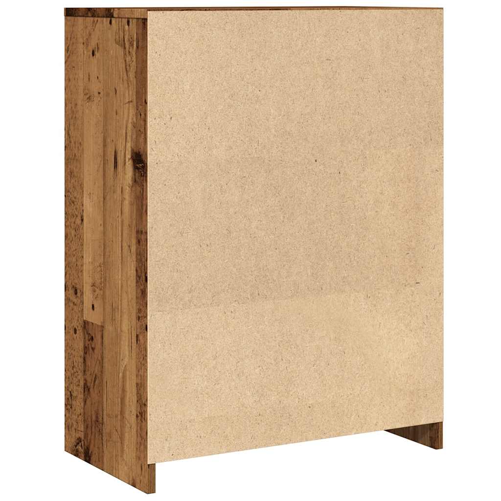 vidaXL Dulap de baie, lemn vechi, 60x33x80 cm, lemn prelucrat