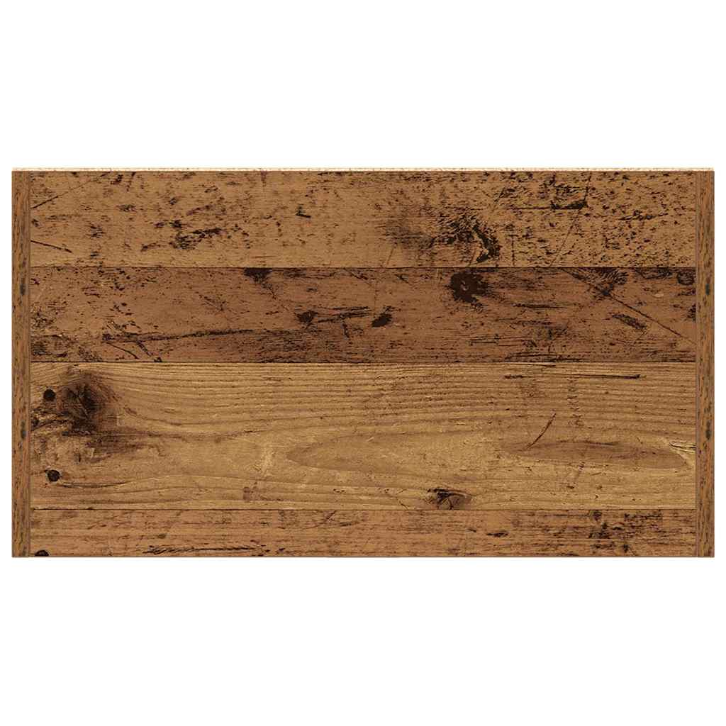 vidaXL Dulap de baie, lemn vechi, 60x33x80 cm, lemn prelucrat