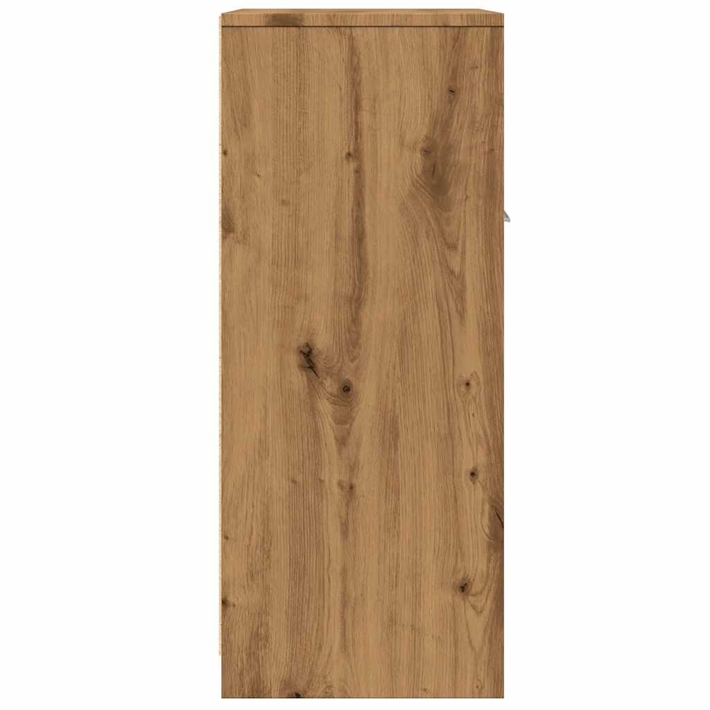vidaXL Dulap pentru baie stejar artizanal, 60x33x80 cm, lemn prelucrat vidaXL Dulap pentru baie stejar artizanal, 60x33x80 cm, lemn prelucrat