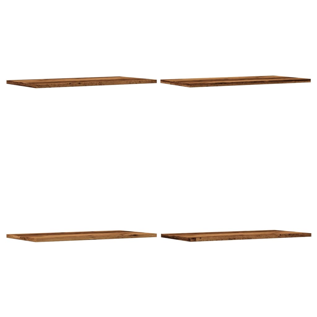 vidaXL Rafturi perete 4 buc., lemn vechi, 60x30x1,5 cm, lemn prelucrat vidaXL Rafturi perete 4 buc., lemn vechi, 60x30x1,5 cm, lemn prelucrat