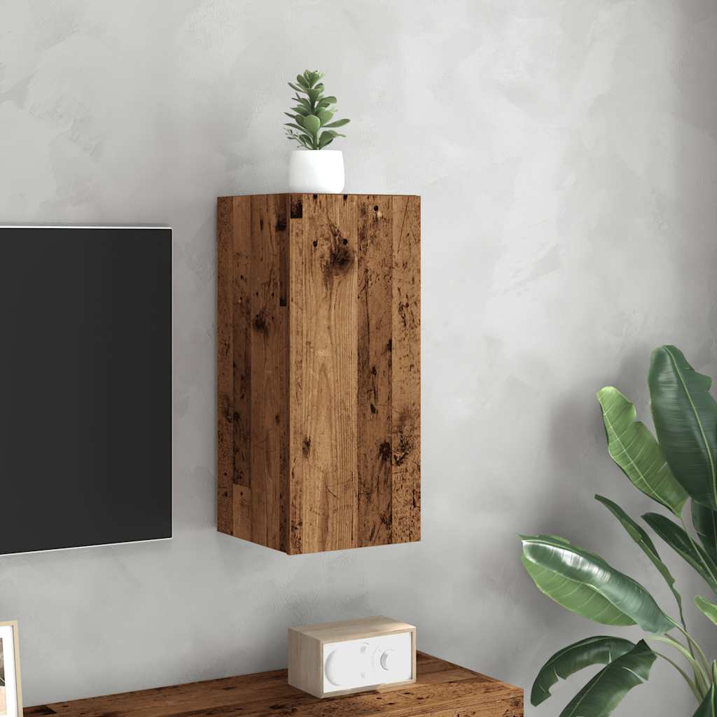 vidaXL Dulap TV, lemn vechi, 30,5x30x60 cm, lemn prelucrat