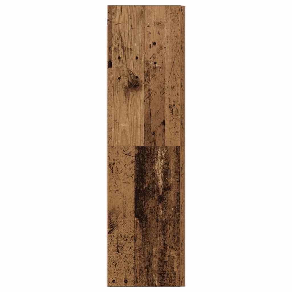 vidaXL Dulap TV, lemn vechi, 30,5x30x110 cm, lemn prelucrat
