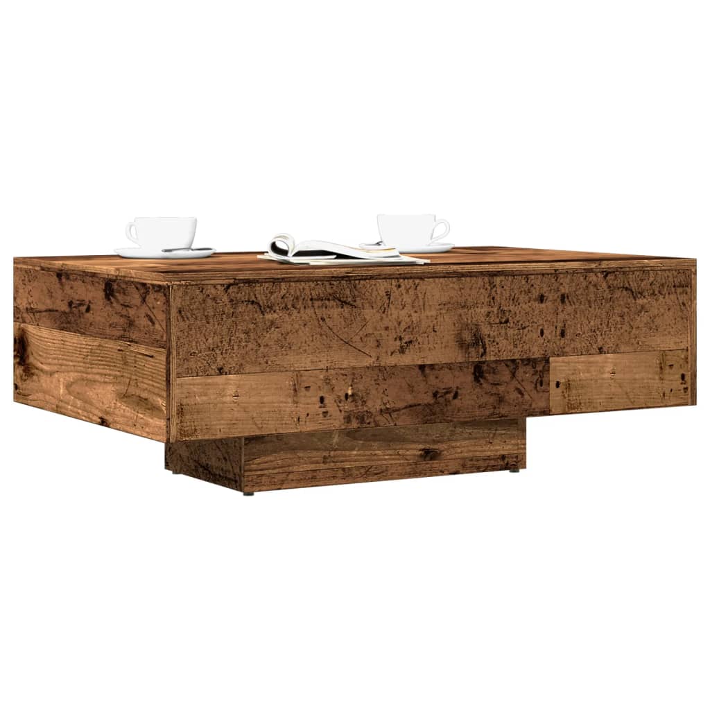 vidaXL Măsuță de cafea, lemn vechi, 85x55x31 cm, lemn prelucrat vidaXL Măsuță de cafea, lemn vechi, 85x55x31 cm, lemn prelucrat