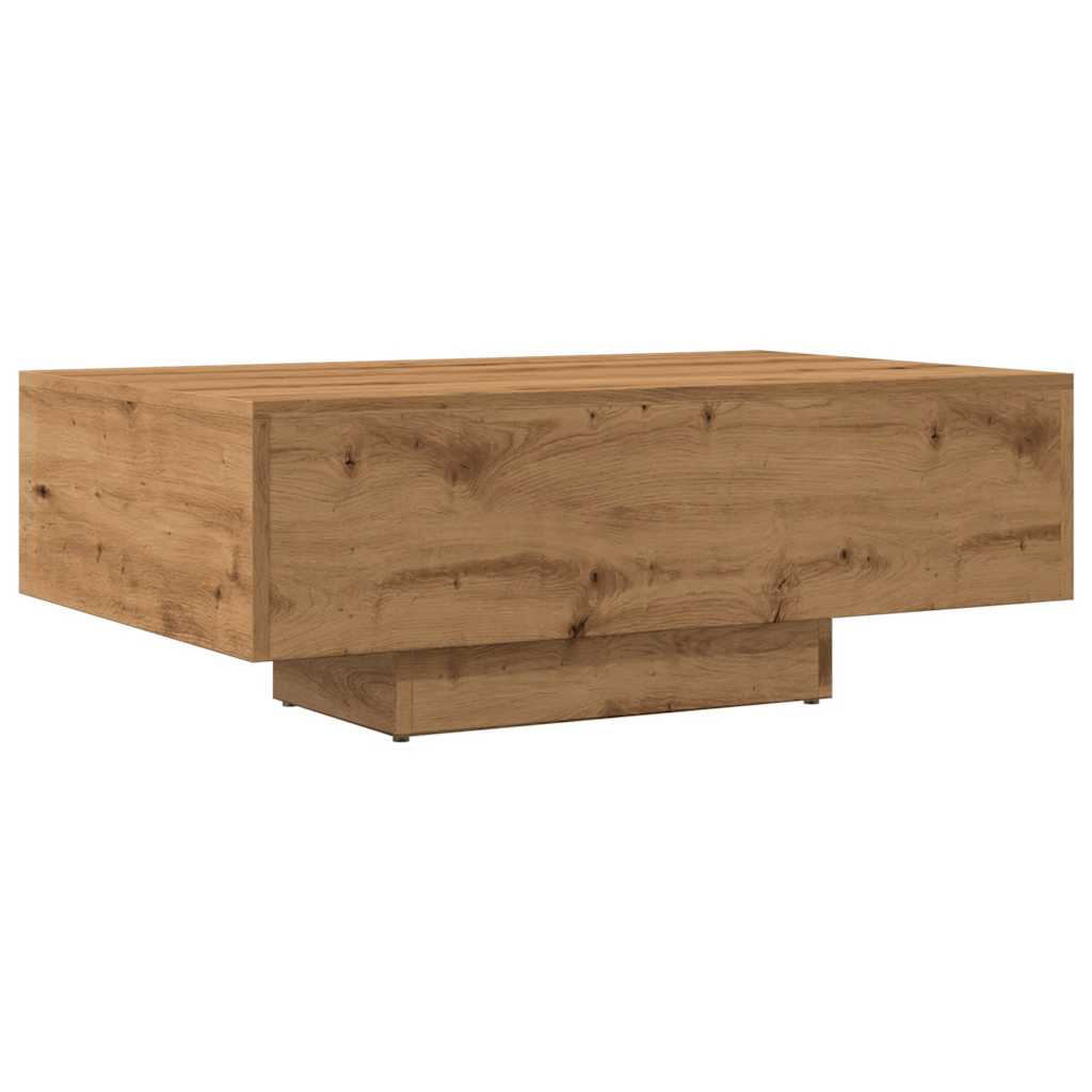 vidaXL Măsuță de cafea, stejar artizanal, 85x55x31 cm lemn prelucrat
