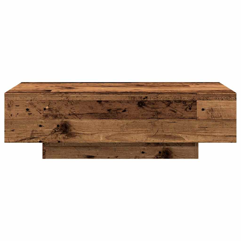 vidaXL Măsuță de cafea, lemn vechi, 100x49,5x31 cm, lemn prelucrat vidaXL Măsuță de cafea, lemn vechi, 100x49,5x31 cm, lemn prelucrat