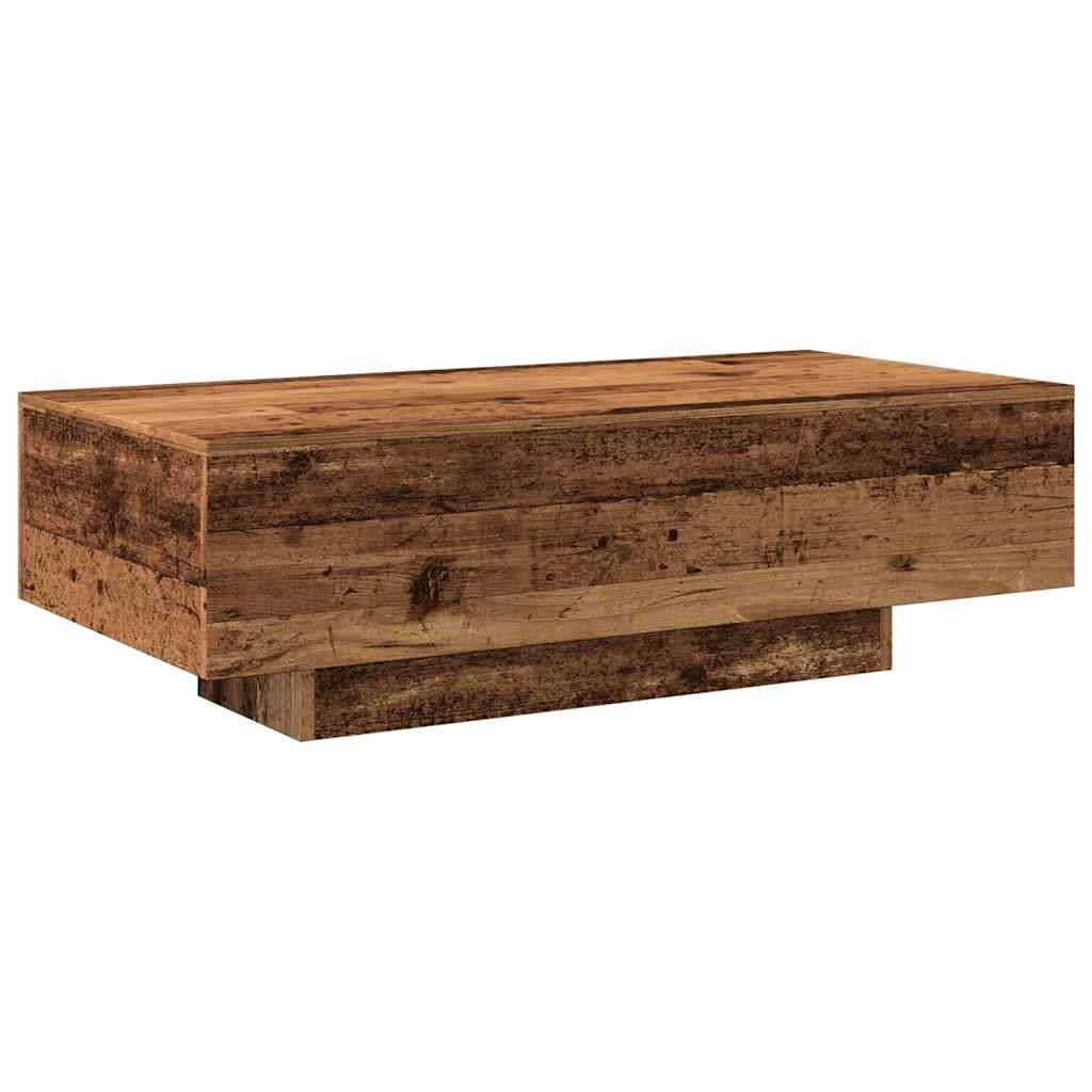 vidaXL Măsuță de cafea, lemn vechi, 100x49,5x31 cm, lemn prelucrat vidaXL Măsuță de cafea, lemn vechi, 100x49,5x31 cm, lemn prelucrat