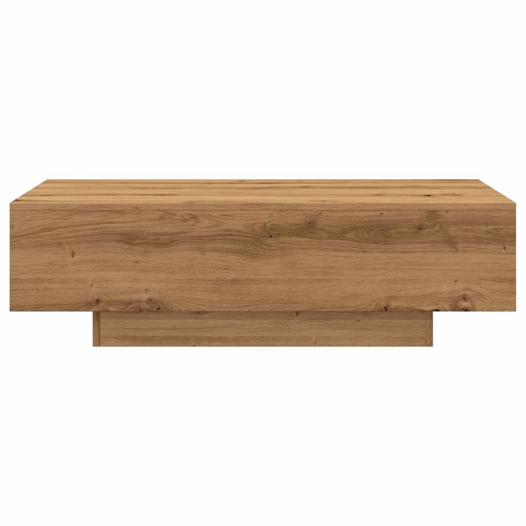 vidaXL Măsuță cafea, stejar artizanal, 100x49,5x31 cm, lemn prelucrat vidaXL Măsuță cafea, stejar artizanal, 100x49,5x31 cm, lemn prelucrat