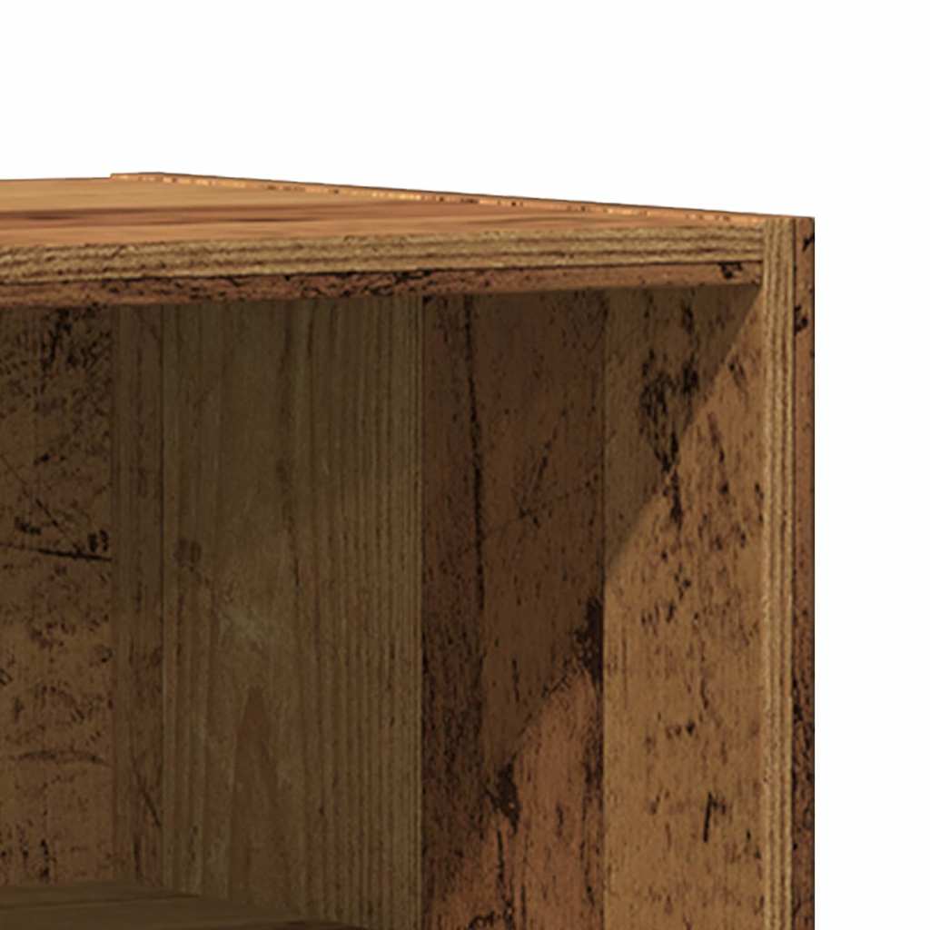 vidaXL Noptiere 2 buc. Lemn vechi 40x30x50 cm Lemn prelucrat
