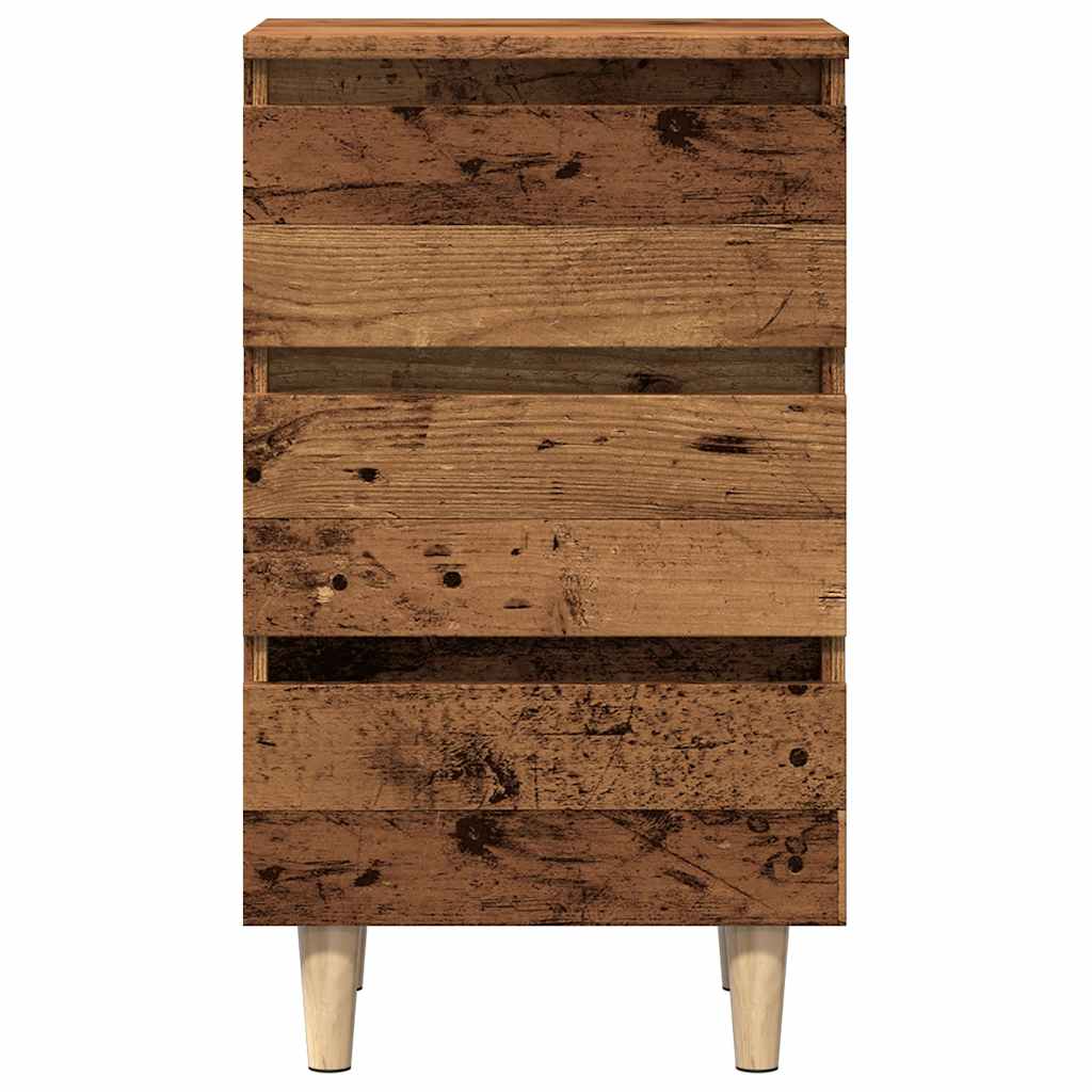 vidaXL Noptieră, Lemn vechi, 40x35x69 cm, lemn compozit