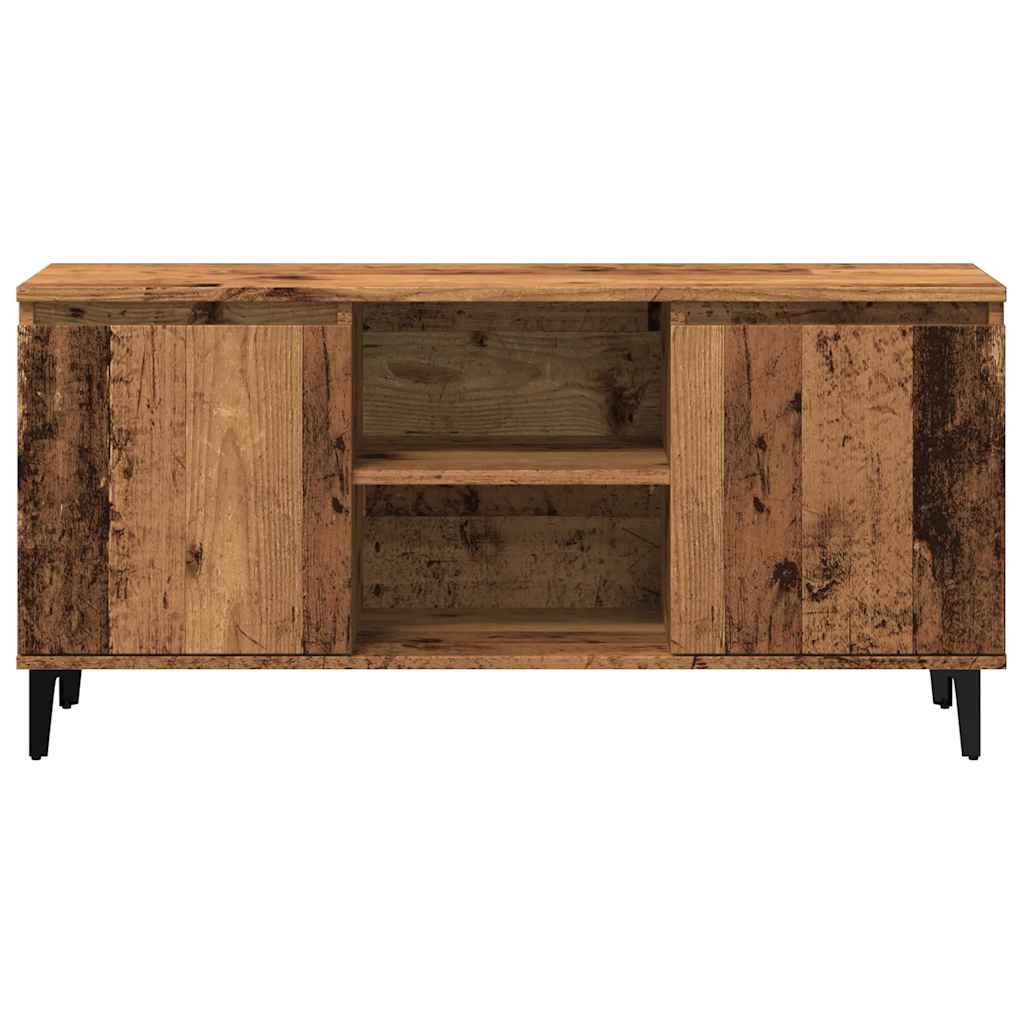 vidaXL Dulap TV, lemn vechi, 102x35x50 cm, lemn prelucrat