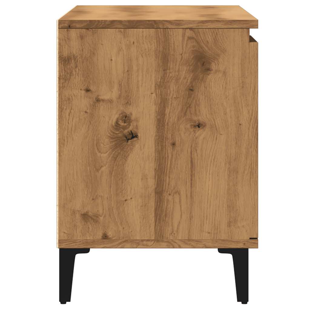 vidaXL Comodă TV, stejar artizanal, 102x35x50 cm, lemn prelucrat vidaXL Comodă TV, stejar artizanal, 102x35x50 cm, lemn prelucrat