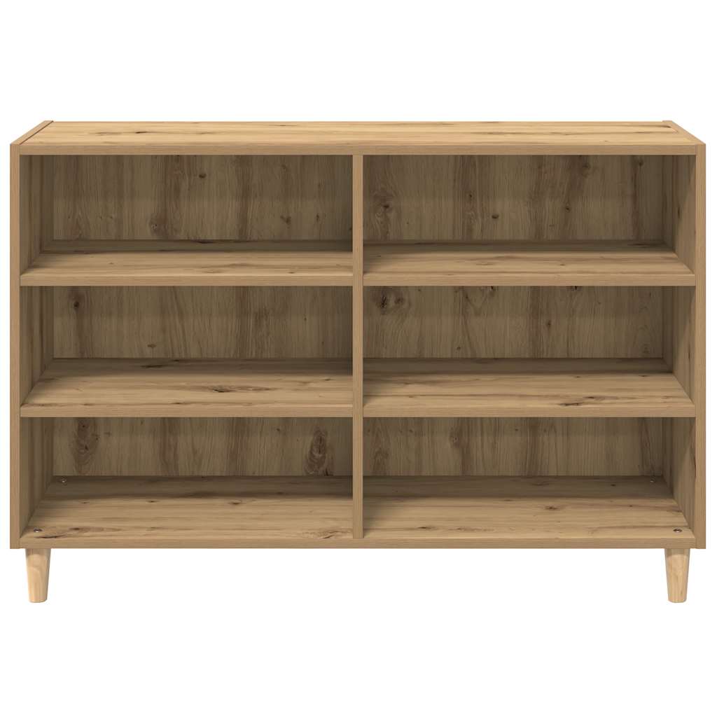 vidaXL Servantă, stejar artizanal, 103,5x35x70 cm, lemn prelucrat vidaXL Servantă, stejar artizanal, 103,5x35x70 cm, lemn prelucrat