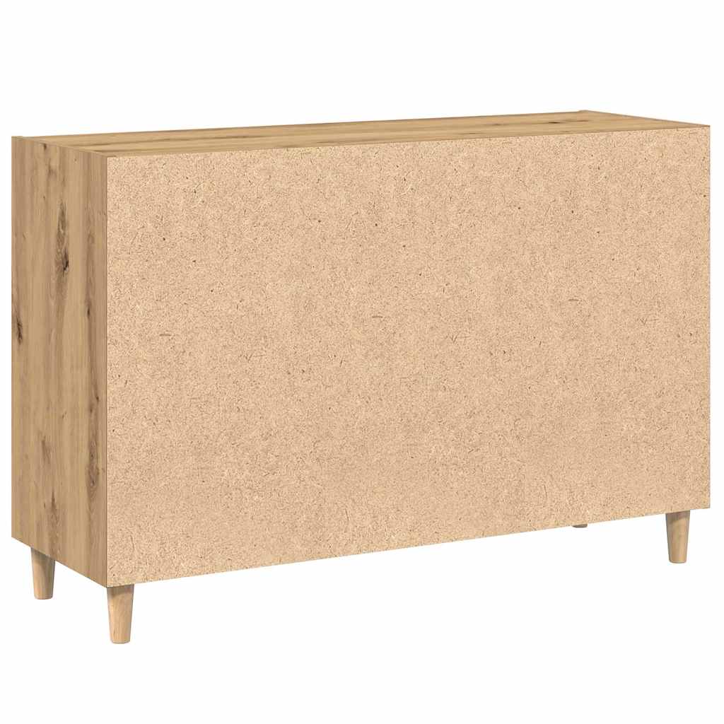 vidaXL Servantă, stejar artizanal, 103,5x35x70 cm, lemn prelucrat vidaXL Servantă, stejar artizanal, 103,5x35x70 cm, lemn prelucrat