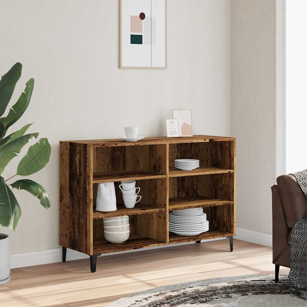 vidaXL Dulap, lemn vechi, 103,5x35x70 cm, lemn prelucrat