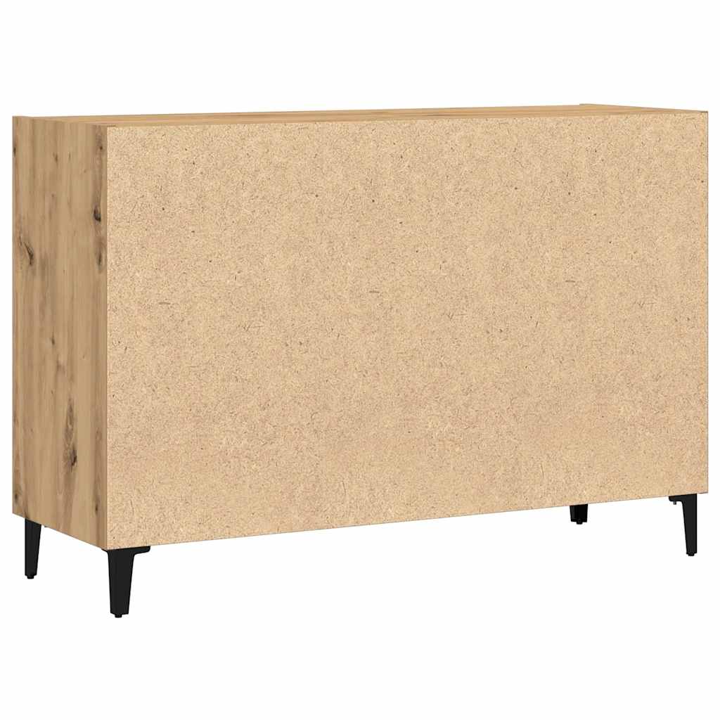 vidaXL Servantă, stejar artizanal, 103,5x35x70 cm, lemn prelucrat