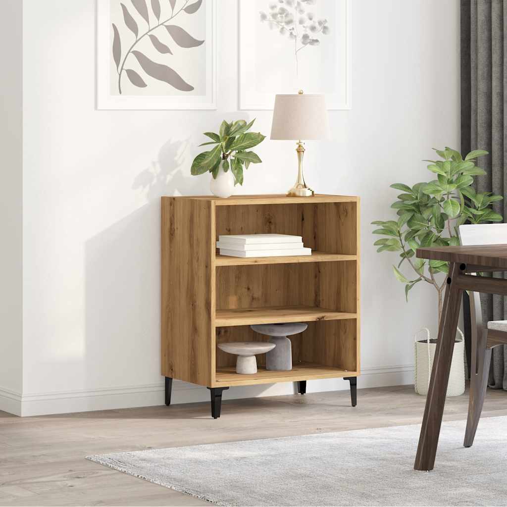 vidaXL Dulap, stejar artizanal, 57x35x70 cm, lemn prelucrat