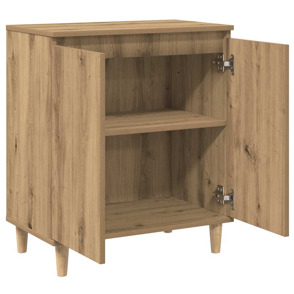 vidaXL Bufetă Stejar artizanal 60x35x70 cm Lemn prelucrat vidaXL Bufetă Stejar artizanal 60x35x70 cm Lemn prelucrat