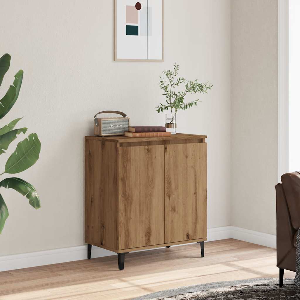 vidaXL Bufetă Stejar artizanal 60x35x70 cm Lemn prelucrat vidaXL Bufetă Stejar artizanal 60x35x70 cm Lemn prelucrat