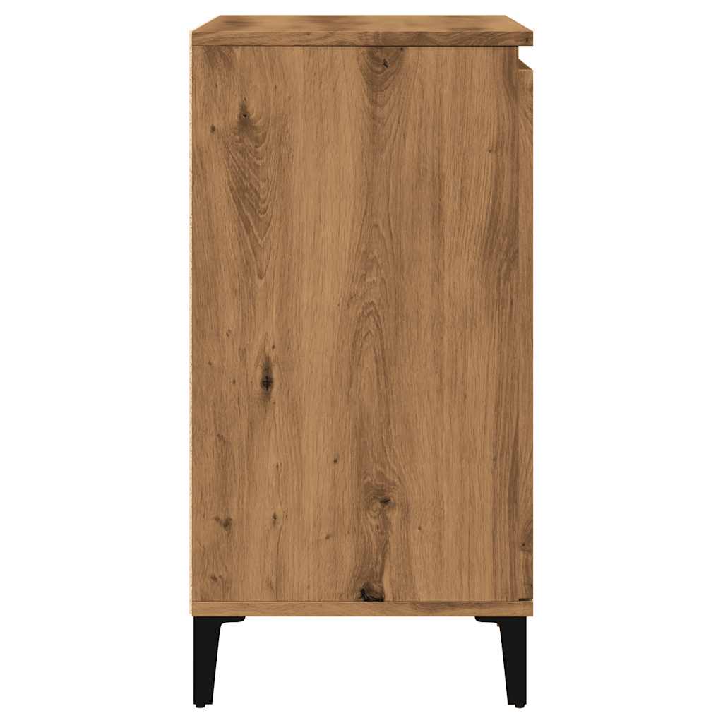 vidaXL Bufetă Stejar artizanal 60x35x70 cm Lemn prelucrat vidaXL Bufetă Stejar artizanal 60x35x70 cm Lemn prelucrat