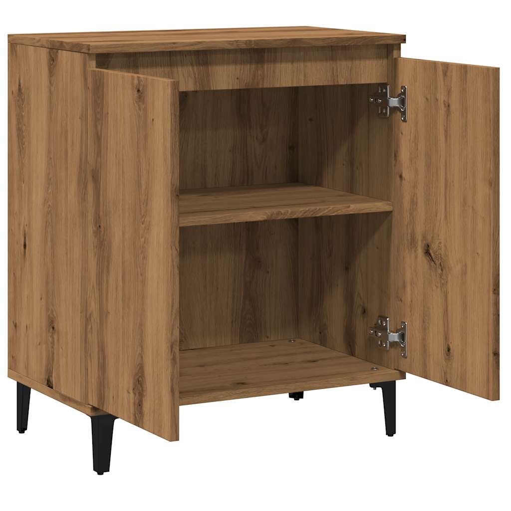 vidaXL Bufetă Stejar artizanal 60x35x70 cm Lemn prelucrat vidaXL Bufetă Stejar artizanal 60x35x70 cm Lemn prelucrat
