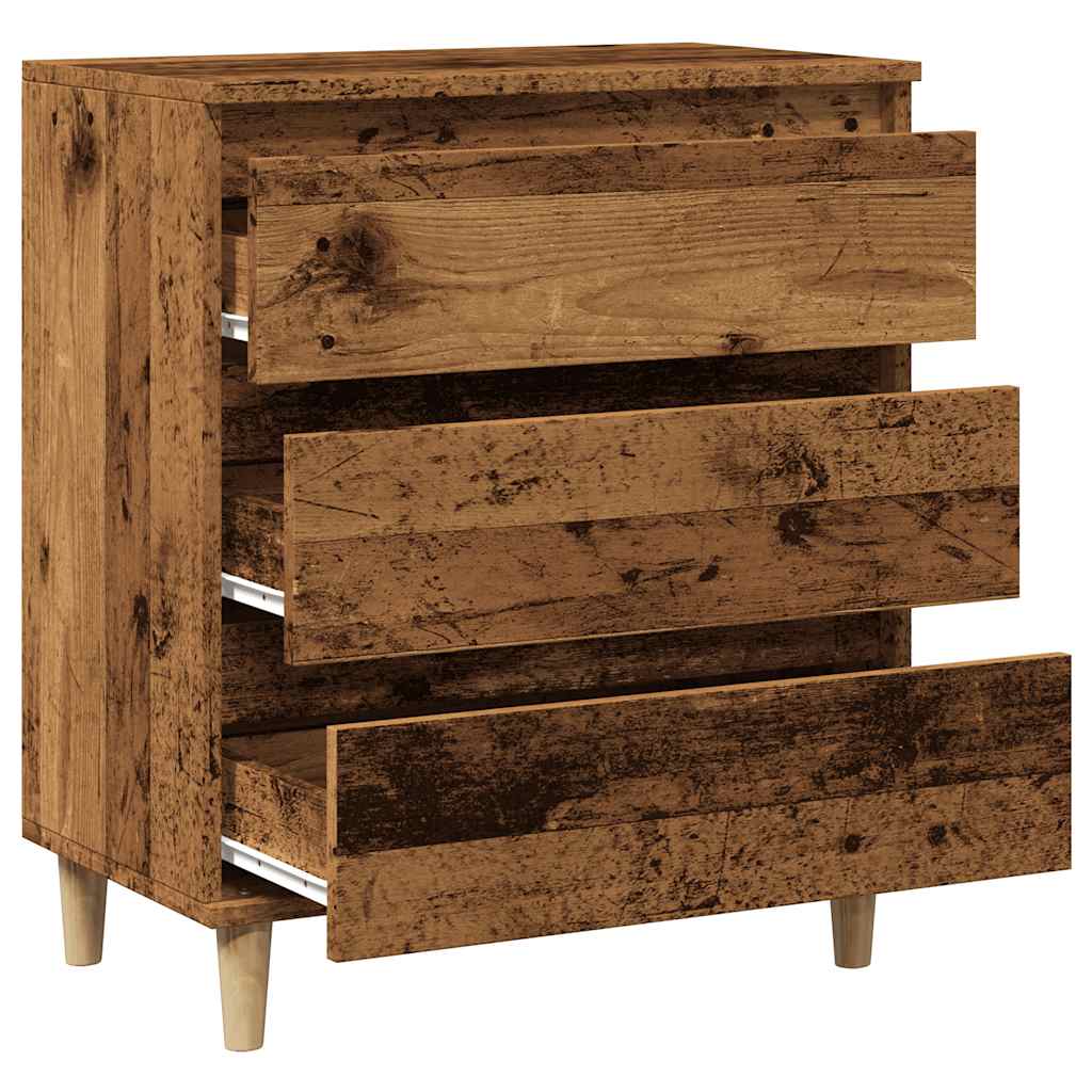 vidaXL Bufetă din lemn vechi 60x35x70 cm din lemn prelucrat