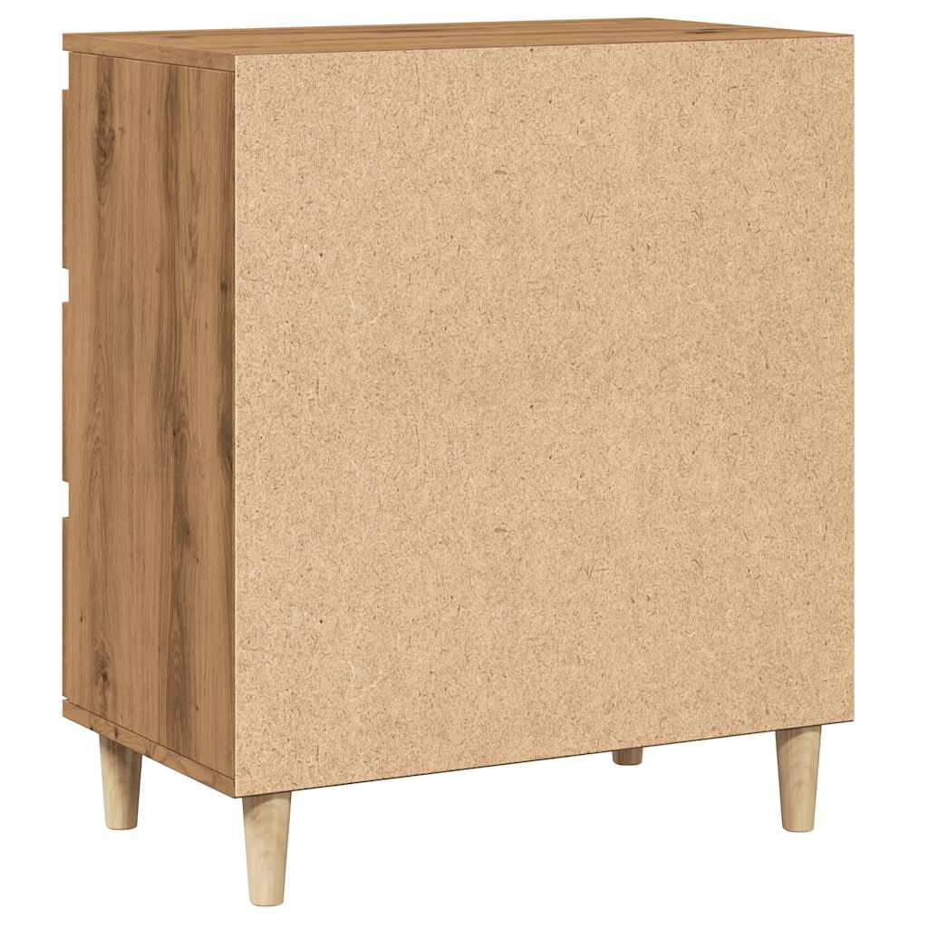 vidaXL Bufetă Stejar artizanal 60x35x70 cm Lemn prelucrat vidaXL Bufetă Stejar artizanal 60x35x70 cm Lemn prelucrat
