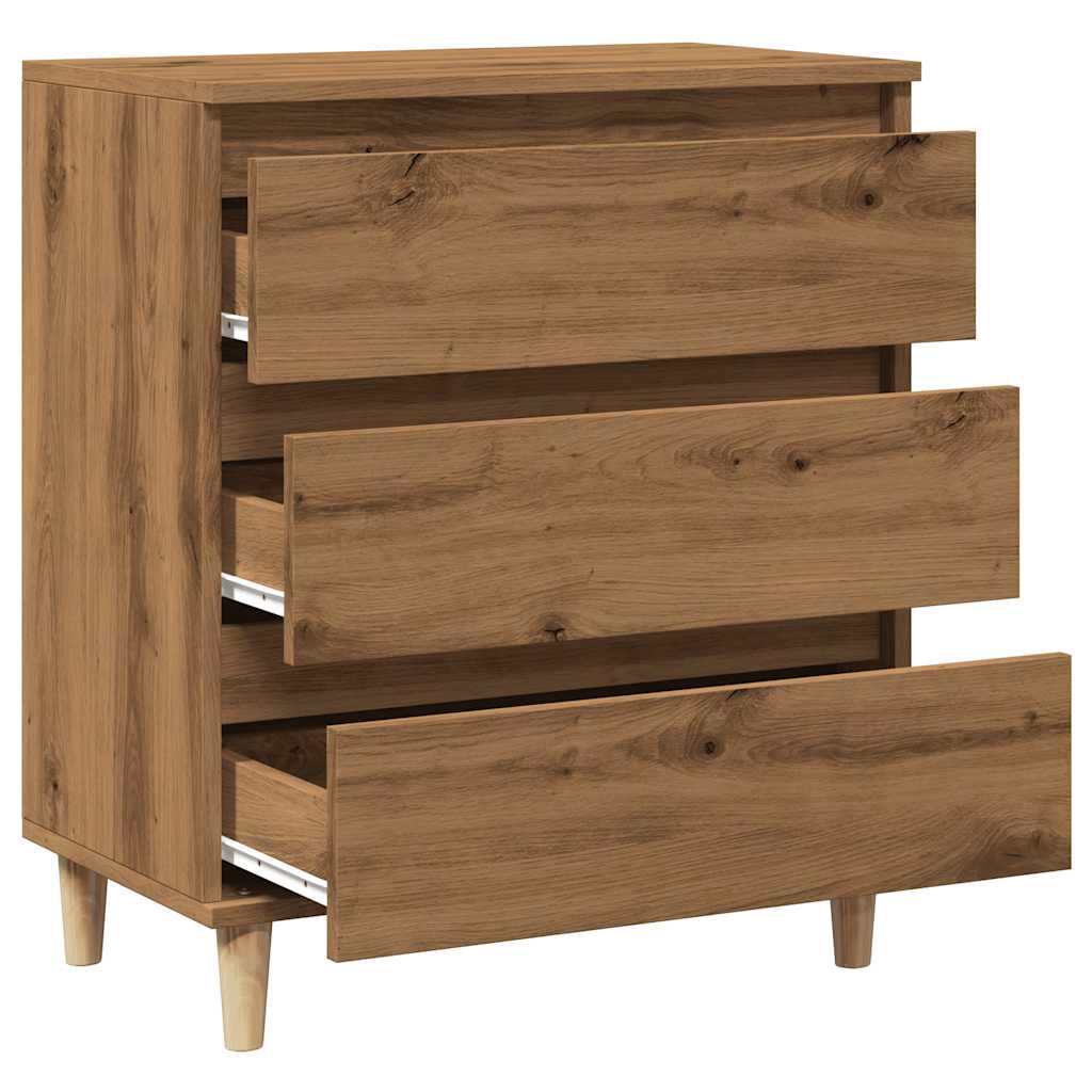 vidaXL Bufetă Stejar artizanal 60x35x70 cm Lemn prelucrat vidaXL Bufetă Stejar artizanal 60x35x70 cm Lemn prelucrat