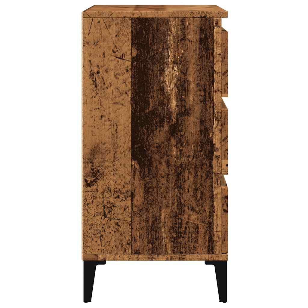 vidaXL Bufetă din lemn vechi 60x35x70 cm din lemn prelucrat