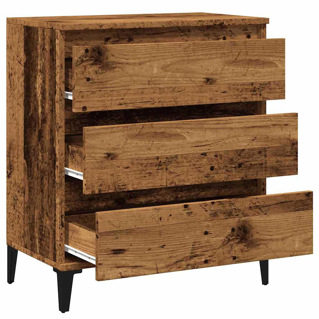 vidaXL Bufetă din lemn vechi 60x35x70 cm din lemn prelucrat