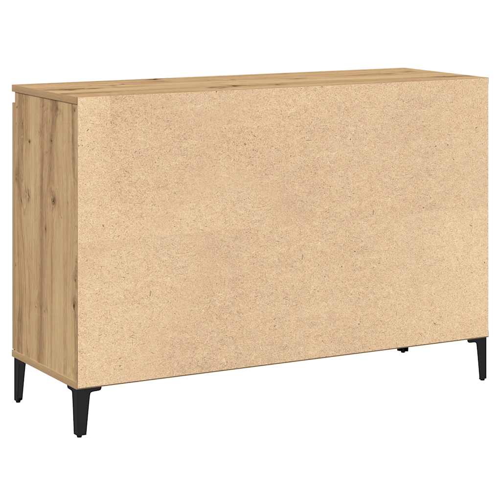 vidaXL Servantă, stejar artizanal, 102x35x70 cm, lemn prelucrat