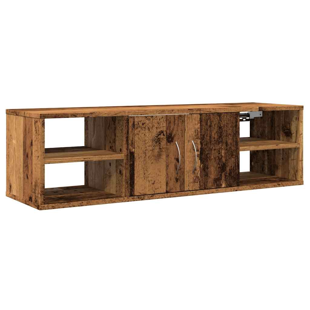 vidaXL Dulap de perete, lemn învechit, 101x30x29 cm, lemn prelucrat vidaXL Dulap de perete, lemn învechit, 101x30x29 cm, lemn prelucrat