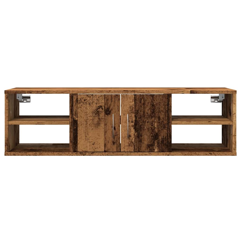 vidaXL Dulap de perete, lemn învechit, 101x30x29 cm, lemn prelucrat vidaXL Dulap de perete, lemn învechit, 101x30x29 cm, lemn prelucrat