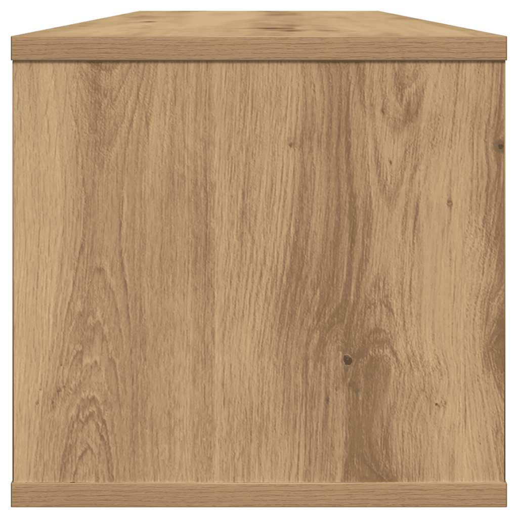 vidaXL Dulap de perete, stejar artizanal, 101x30x29 cm, lemn prelucrat