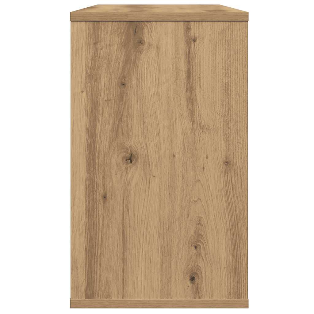 vidaXL Dulap lateral, stejar artizanal, 60x30x50 cm, lemn prelucrat