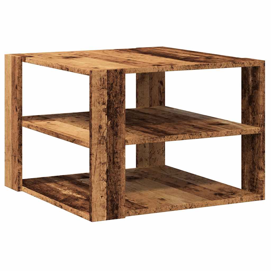 vidaXL Măsuță de cafea, lemn vechi, 58x58x40 cm, lemn prelucrat vidaXL Măsuță de cafea, lemn vechi, 58x58x40 cm, lemn prelucrat