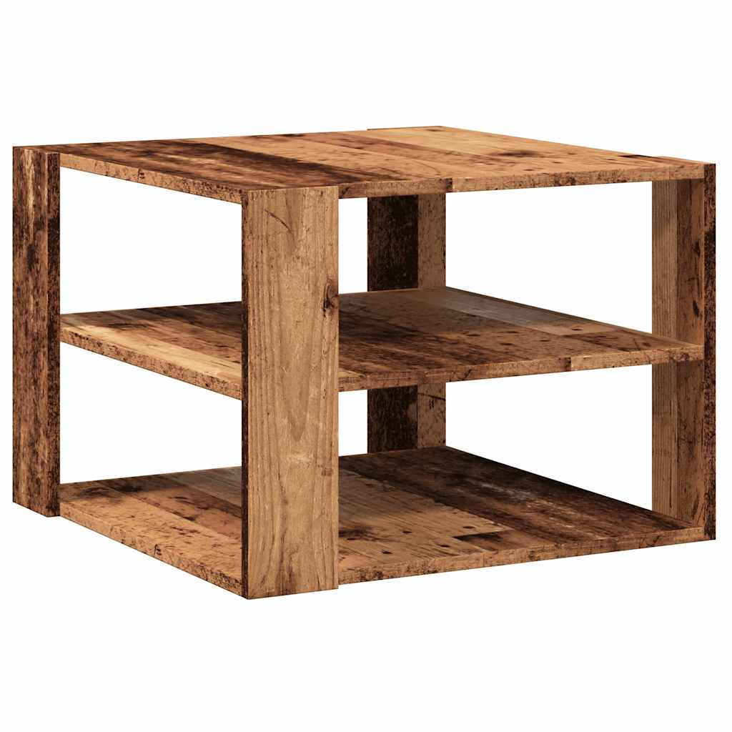 vidaXL Măsuță de cafea, lemn vechi, 58x58x40 cm, lemn prelucrat vidaXL Măsuță de cafea, lemn vechi, 58x58x40 cm, lemn prelucrat