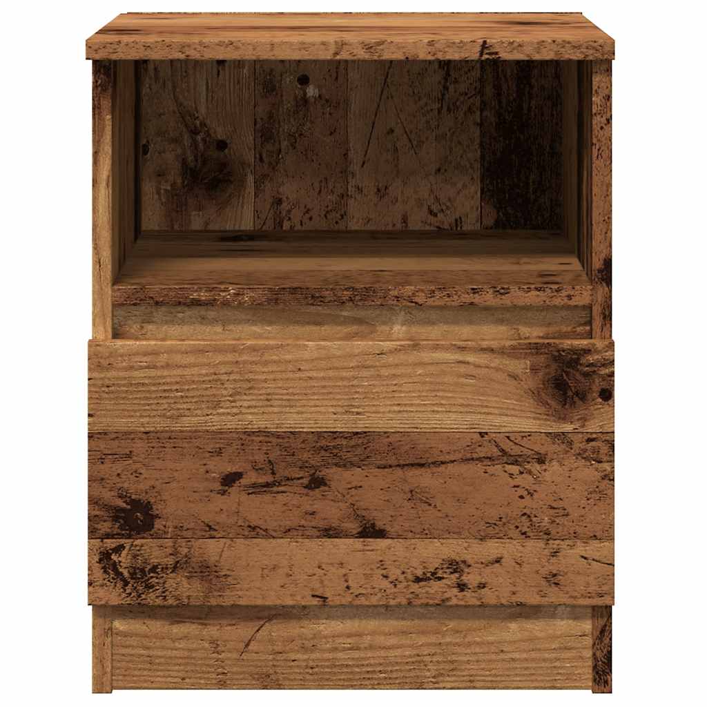 vidaXL Noptiere, 2 buc., lemn vechi, 40x40x50 cm, lemn prelucrat vidaXL Noptiere, 2 buc., lemn vechi, 40x40x50 cm, lemn prelucrat