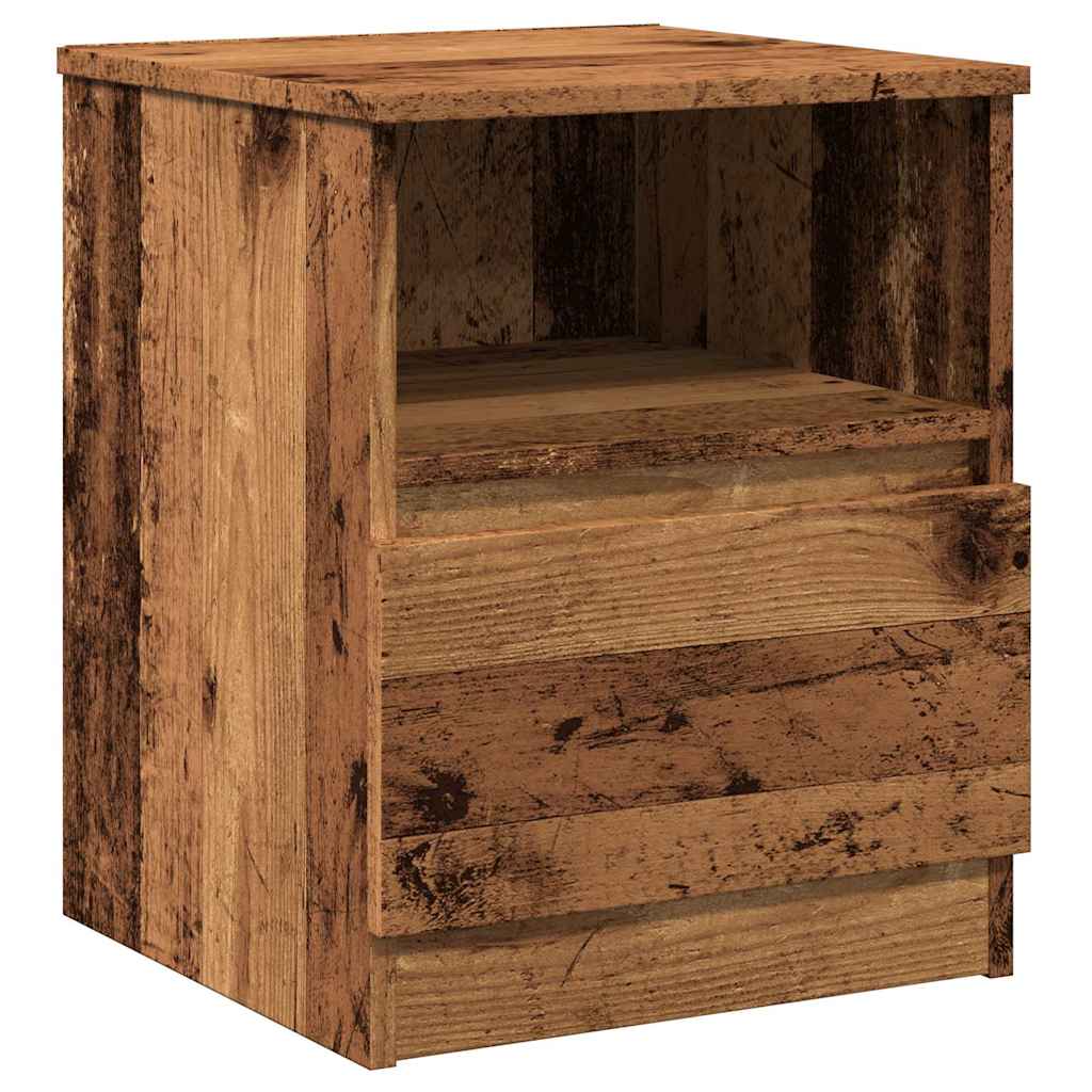 vidaXL Noptiere, 2 buc., lemn vechi, 40x40x50 cm, lemn prelucrat vidaXL Noptiere, 2 buc., lemn vechi, 40x40x50 cm, lemn prelucrat