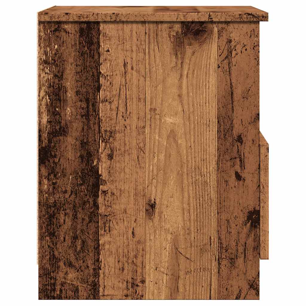 vidaXL Noptiere, 2 buc., lemn vechi, 40x40x50 cm, lemn prelucrat vidaXL Noptiere, 2 buc., lemn vechi, 40x40x50 cm, lemn prelucrat