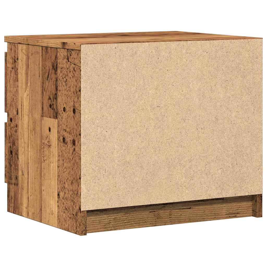 vidaXL Noptieră, lemn vechi, 50x40x43.5 cm, lemn prelucrat